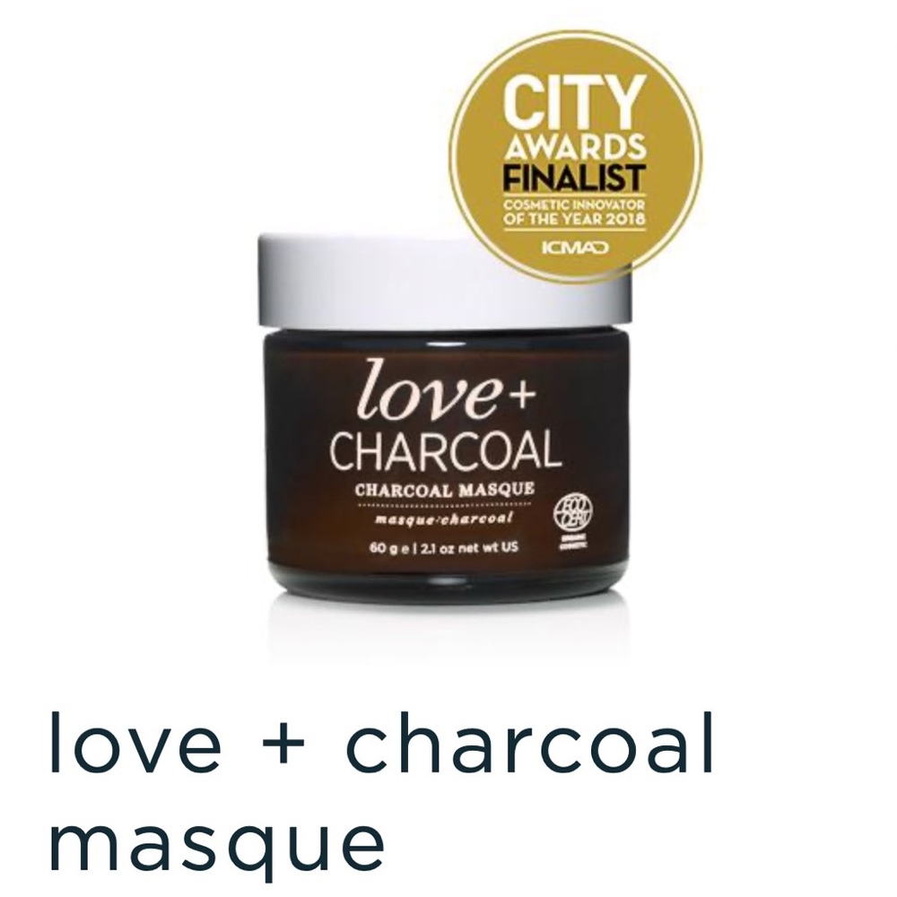 one love organics love + charcoal masque